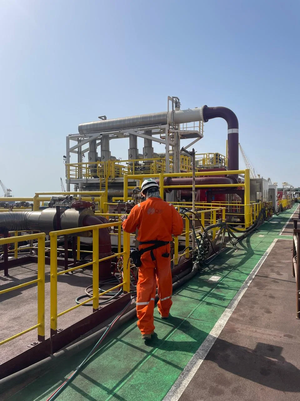Qiji offshore inspection and engineering activities